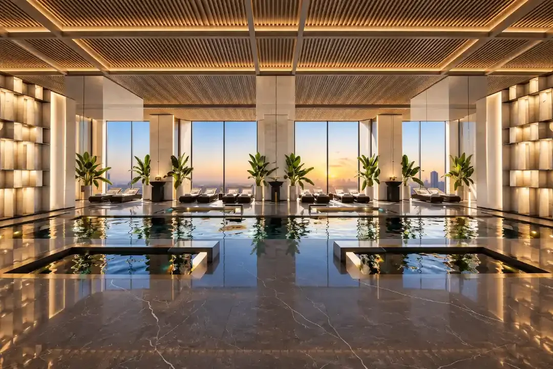 Embassy Citadel Worli swimming pool and spa